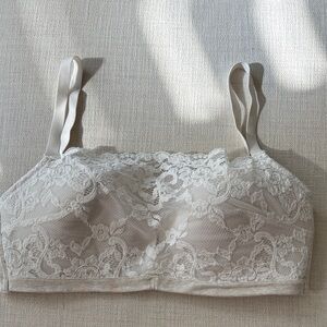 Le Mystere Lace Bra Wireless Sz 34 DDD